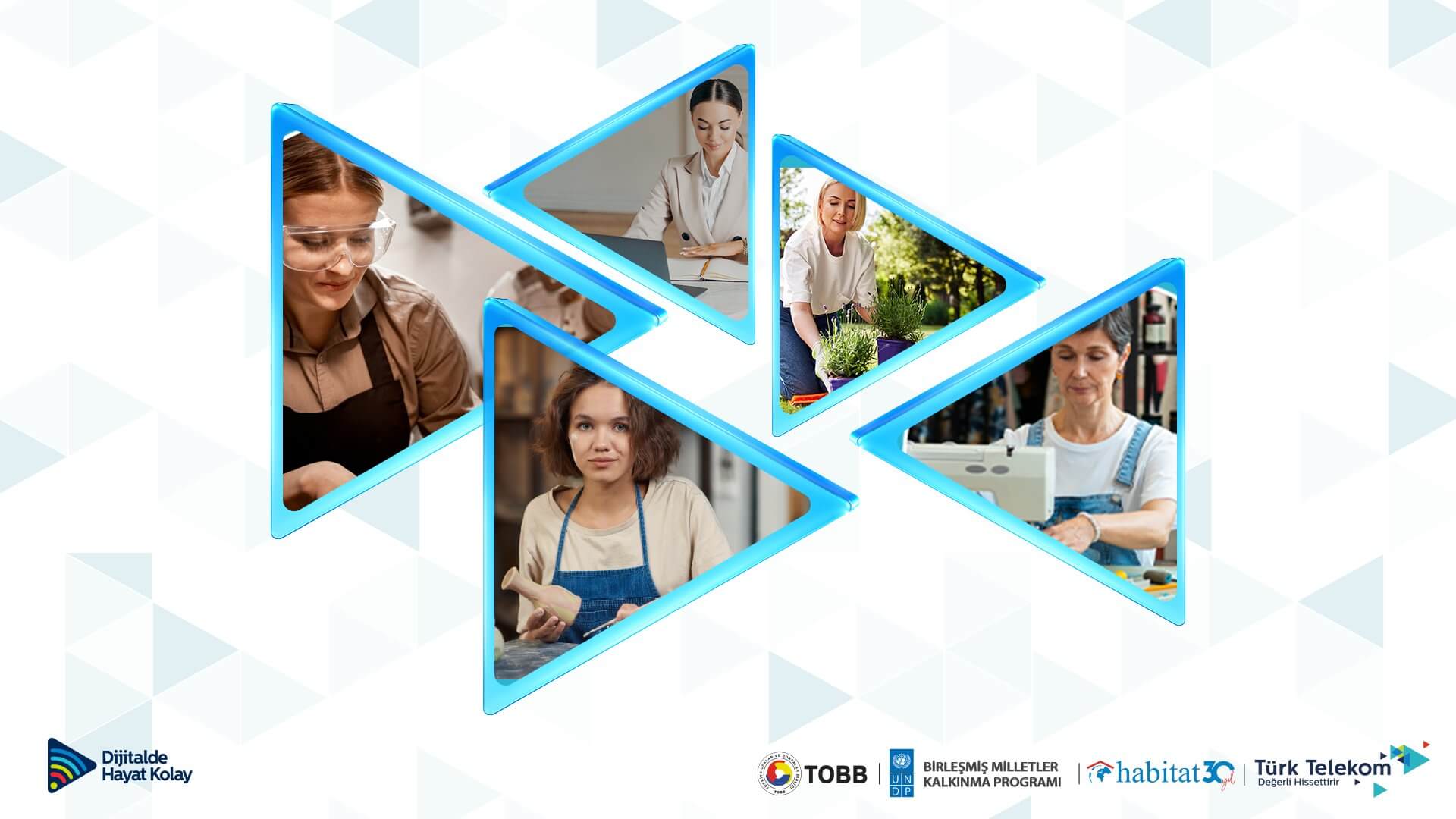 ‘Dijitalde Hayat Kolay’ projesi hibe desteğiyle kadın girişimciler dijital dünyada büyüyor